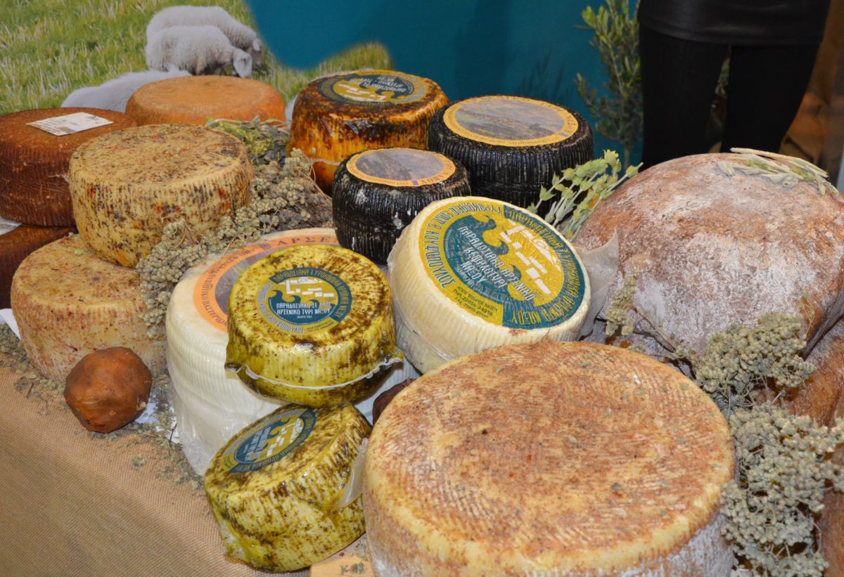 Naxos is famous for producing more than 1500 tons of cheese each year